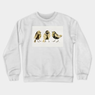 finches gold Crewneck Sweatshirt